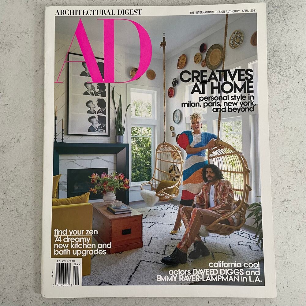 Architectural Digest April 2021 - Creatives at Home
